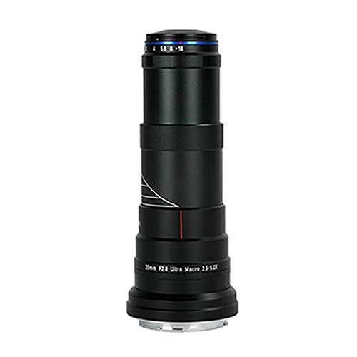 【中古】(未当て嵌める品)【国内定め事品】LAOWA ラオワ マクロ命令水晶体 25mmF2.8 2.5-5X ULTRA MACRO Canon RF キヤノン RFマウント LAO0053 黒いこと