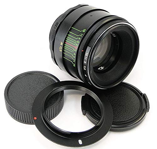 【中古】(未当て嵌める品)HELIOS 44-2 2／58 USSR Lens Nikon F Mount D 90 7200 610 Df 750 810 A