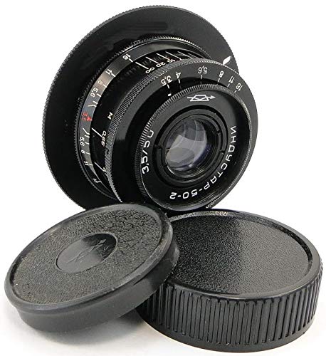 【中古】(未当て嵌める品)SERVICED INDUSTAR 50-2 Lens Canon EOS EF Mount 7D 5D MARK III IV