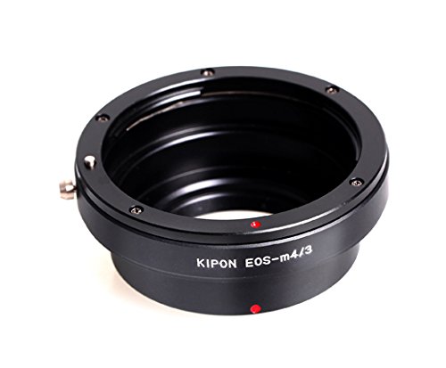 【中古】KIPON キポン EOS-M4/3 マウント取り替えっこアダプタ 加農砲EF用マウント-マイクロフォーサーズマウントアダプター