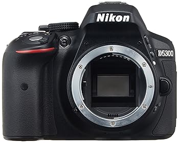 【中古】(非常に良い)Nikon デジタル一眼レフカメラ D5300 ブラック 2400万画素 3.2型液晶 D5300BK｜COCOHOUSE