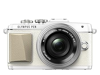 【中古】(未当て嵌める品)OLYMPUS 鏡鑑受け答え一眼 PEN E-PL7 14-42粍 EZ水晶体一揃いの道具 白いこと E-PL7 EZ LKIT WHT