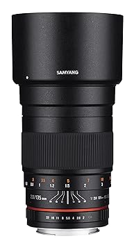 【中古】(未当て嵌める品)Samyang 135粍 f／2.0 ED UMC 望遠水晶体 Pentax デジタル一眼二眼レフ写真機用