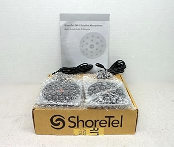 【中古】(未当て嵌める品)Shoretel サテル 外後ばらいマイクロホン SM-1 (10401)