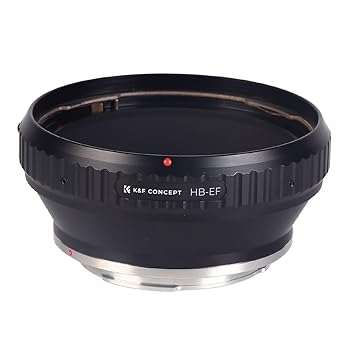 【中古】(未当て嵌める品)K\u0026F Concept レンズマウントアダプター KF-HBEF (ハッセルブラッドVマウント水晶体 → 加農砲EFマウント取り替えっこ)