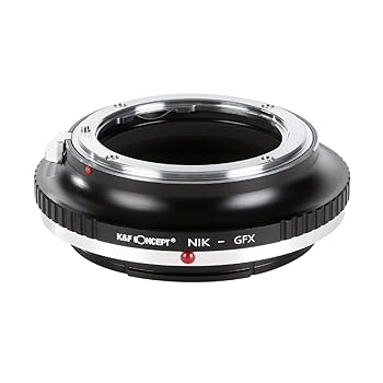 【中古】(非常に良い)K&F Concept レンズマウントアダプター KF-NFG (ニコンFマウントレンズ → 富士フィルムGFX Gマウント変換)|COCOHOUSE