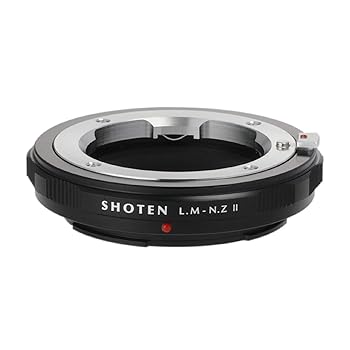 【中古】(人並み外れたに好いたらしい)SHOTEN マウントアダプタ LM-NZ II (ライカMマウント水晶体 → ニコンZマウントうつり変わり) TV・オーディオ・カメラ-その他