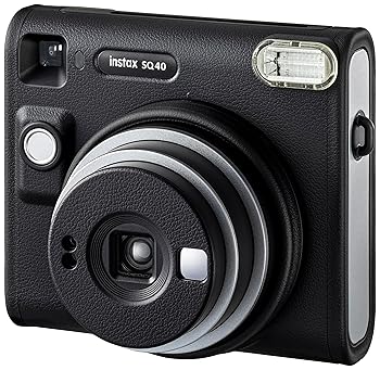 【中古】(未使用品)富士フイルム(FUJIFILM) インスタントカメラ "チェキスクエア" instax SQUARE SQ40 ブラック INS SQ 40｜COCOHOUSE 37,973円