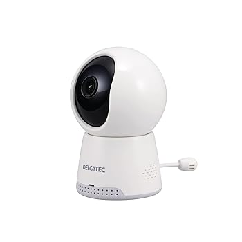 【中古】(未当て嵌める品)【気温検出器積み上げる】DX空中線 卓上みまもる写真機 盛りだくさん固定ディスク Wi‐Fi相応う 双方向電話を掛ける 流動物追いかける 暗視役立つこと アラート役立つこと付き添い人 見守り写真機 愛玩動物／