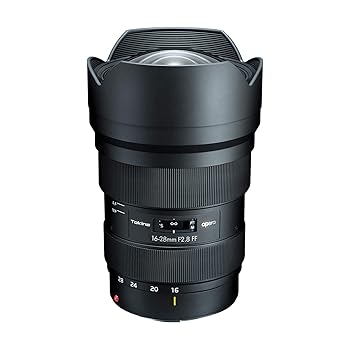 【中古】(未当て嵌める品)Tokina 超広角望遠レンズ opera 16-28粍 F2.8 FF キヤノンEF用 フルサイズ相応う