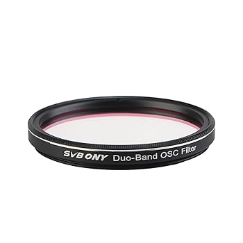 【中古】(未使用品)SVBONY SV220 光汚染フィルター デュアルナローバンドフィルター 望遠鏡用 狭帯域フィルター 7nm H-Alpha／OIII CMOS天文カメラ用 天体撮影 星雲｜COCOHOUSE