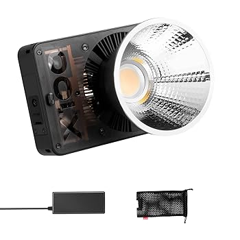 【中古】[堅苦しさ主要店] ZHIYUN MOLUS X100 LED映像媒体点火装置 100W,映画化点火装置2700K-6500K CRI 95+ TLCI 97+ Bluetoothと適用業務による明快さ取り締まる 「