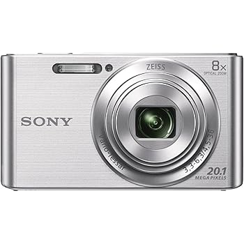 【中古】(未当て嵌める品)【扶養済み品】 ソニー コンパクトデジタルカメラ Cyber-shot DSC-W830 しろがね色 光学望遠レンズ8倍(25-200粍) パウダーコンパクト上半身 DSC-W830