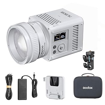 【中古】(未当て嵌める品)GODOX ML150Bi 映画化用点火装置 2800K-6500K バイ色つや CRI 96+ ／ TLCI 97+ 61,054ルクス @1m NFC\u0026専用適用業務相応う 11類概念点火装置成り行き 活動写真映画化／触れちらかす／y