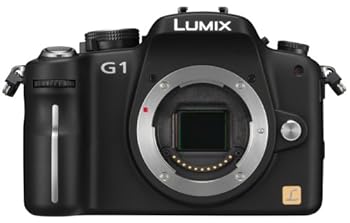 【中古】(未当て嵌める品)パナソニック デジタル一眼写真機 LUMIX (ルミックス) G1 上半身 コンフォートブラック DMC-G1-K