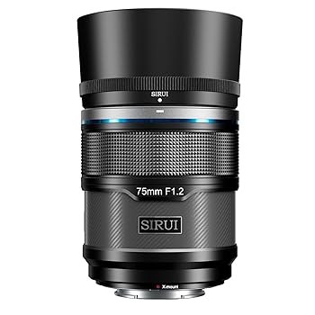 【中古】(未当て嵌める品)SIRUI Sniper 75粍 オートフォーカスレンズ、F1.2 望遠 APS-C 写真機水晶体、X-T4、X-T5、X-H1、X-H2／H2S、X-T3、X-T30、X-S10 用 (X マウント、 TV・オーディオ・カメラ-その他