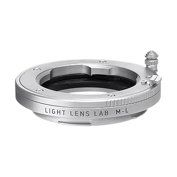 【中古】(未当て嵌める品)LIGHT LENS LAB マウントアダプタ M-L Macro (Mマウント水晶体 → Lマウント取り替えっこ) ヘリコイド付き添い人 水晶体アダプタ 金管楽器製