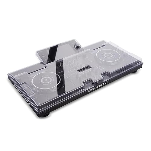 【中古】Decksaver 超豪然たるポリカーボネートカスタムフィットカバー Denon DJ SC Live 2 DJ制御装置用、せつ然たる, せつ然たる, ミニマリスト。