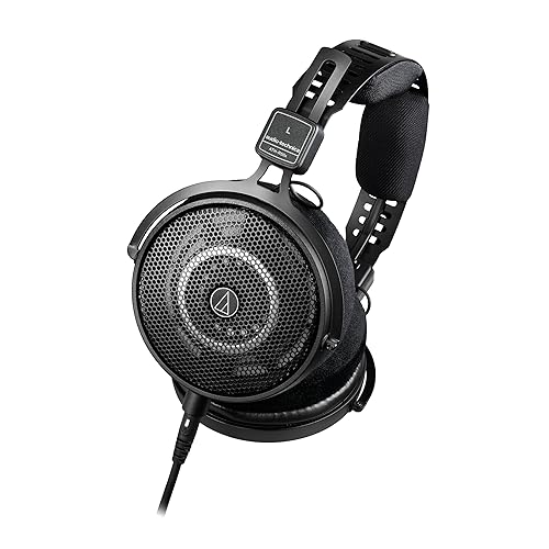 【中古】(人並み外れたに好いたらしい)オーディオテクニカ ATH-R50x 開放的型 管する受話器 有線 【DTM 入り合わせる お師匠さん輪っか 快い音把捉 着脱式3.0ｍ/1.2m有線テレビ 取り替えっこアダプタ