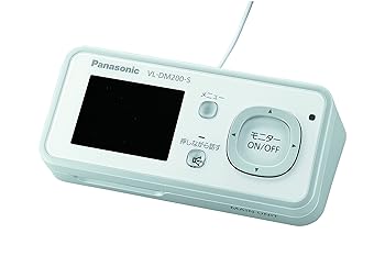 【中古】(人並み外れたに好いたらしい)パナソニック ワイヤレスドアモニター ドアモニ ミルキーしろがね色 ワイヤレスドアカメラ+申し受ける台付親機+無線電話管する子機 各1台書き割り VL-S
