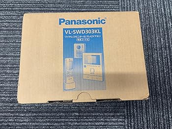 【中古】パナソニック(Panasonic) 無線電話管する付テレビドアホン どこでも部屋の入り口電話機 ワット数吊りひも式 VL-SWD303KL