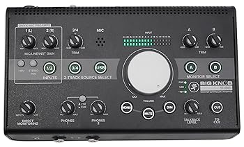 【中古】(人並み外れたに好いたらしい)MACKIE 気泡管水準器抑えつける\u0026音源/モニタースピーカーコントローラー+USB界面 Big Knob Studio 国内定め事品