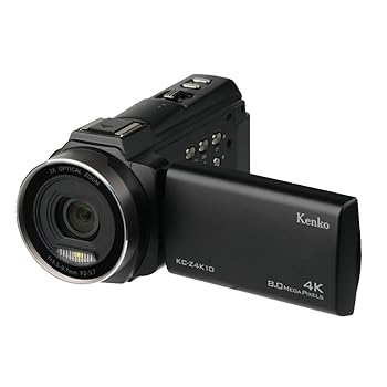 【中古】ケンコー 4Kビデオカメラ KC-Z4K10 光学3倍ズーム 3.0インチ液晶モニター タッチパネル｜COCOHOUSE