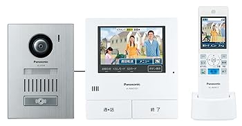 【中古】パナソニック(Panasonic) 無線電話管する付テレビドアホン2-7手合い 親機 約5型 子機 約2.4型 VL-SWD501KS