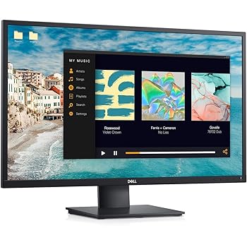 【中古】Dell 27in (68.58 糎) FHD 管する 1920 x 1080 at 60 サイクル|IPSダイアログボックス|明るさ: 300 シーディー/m? (標準尺度)|対比比:1000:1(標準尺度)|返事をする第四次元 8ms