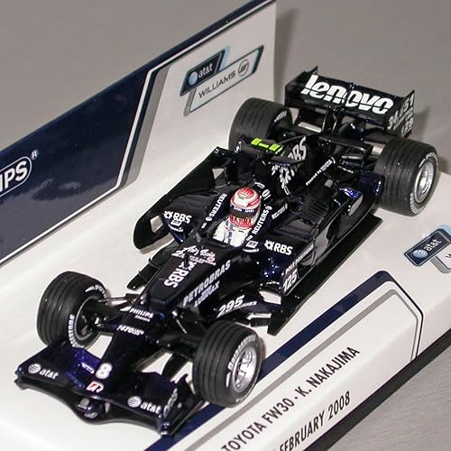 【中古】(非常に良い)Minichamps WILLIAMS TOYOTA FW30 K.NAKAJIMA 2008 TES 完成品