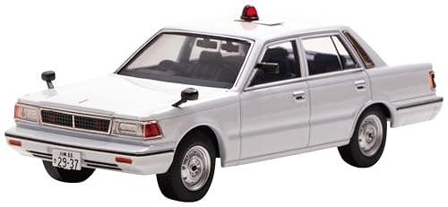 【中古】(非常に良い)RAI 1／43 日産 セドリック (YPY30改) 1985 神奈川県警察高速道路交通警察隊車両 (覆面 白) 完成品 H7438502