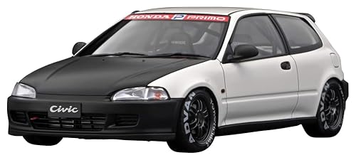【中古】(人並み外れたに好いたらしい)ignition model 1／18 ホンダ CIVIC (EG6) White 遣っ付ける品