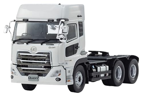 【中古】京商一風変わった 1／43 UD Quon GW 6 x 4 トラクタ 白いこと 遣っ付ける品