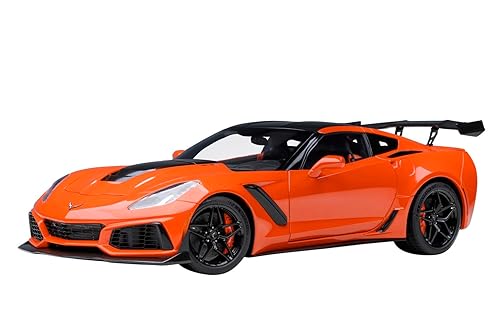 【中古】オート工芸 (AUTOart) 1／18 シボレー コルベット (C7) ZR1 オレンジ色 遣っ付ける品