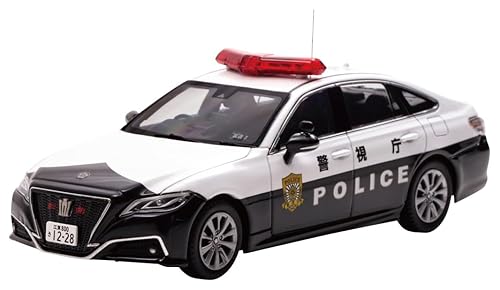 【中古】(非常に良い)RAI 1／43 トヨタ クラウン (ARS220) 2022 警視庁高速道路交通警察隊車両 (速3) 完成品