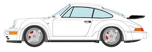 【中古】(未当て嵌める品)メイク繰り上げる (Make up) VISION 1／43 Porsche 911 (964) Turbo 3.6 1993 白いこと 遣っ付ける品 VM158H