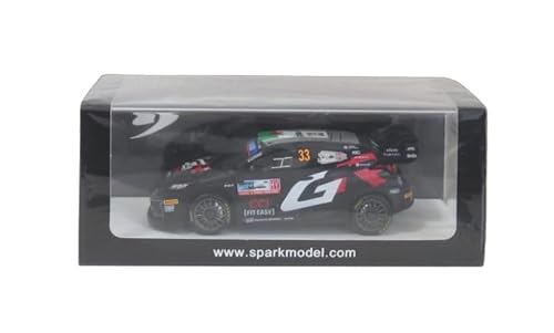 【中古】スパーク 1/43 トヨタ GRヤリス Rally1 2024 ラリー・ジャパン 優勝 #33 E.エバンス 完成品 スポンサーロゴ表示汎用ミニカー|COCOHOUSE