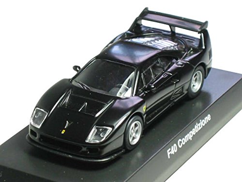 【中古】(非常に良い)京商 1／64 フェラーリ ミニカーコレクション4 F40コンペティツィオーネ 黒