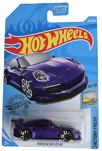 【中古】Hot Wheels 2019 Factory Fresh ポルシェ 911 GT3 246/250 パープル|COCOHOUSE