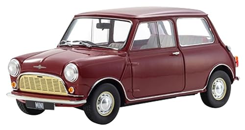 【中古】(未当て嵌める品)京商一風変わった 1／18 モーリス ミニ Mk.1 1959 桜んぼう赤いこと 遣っ付ける品