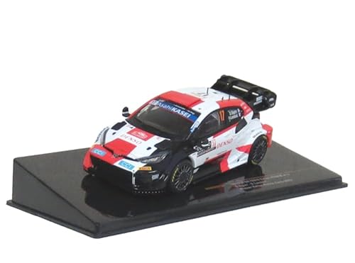 【中古】(非常に良い)KBモデル(PCT) トヨタ GR ヤリス Rally1 23モンテカルロ #17 S.Ogier／V.Landais 日本限定 1／43 RAM897SP