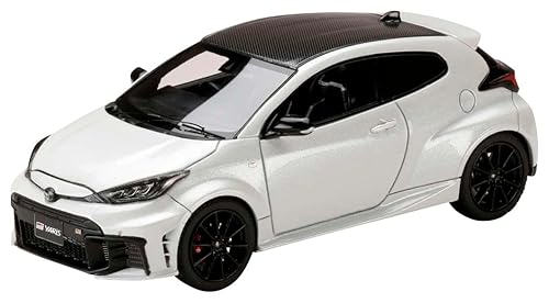 【中古】ホビージャパン MARK43 1/43 トヨタ GR YARIS RZ High performance 2024 プラチナホワイトパールマイカ 完成品 PM43145BPW|COCOHOUSE
