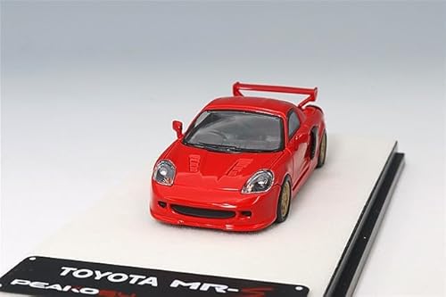 【中古】(非常に良い)PEAKO 1／64 トヨタ MR-S 1999 レッド HEC2025