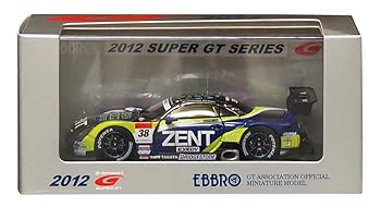 【中古】(非常に良い)エブロ 1／43 ゼント セルモ SC430 2012 #38 完成品