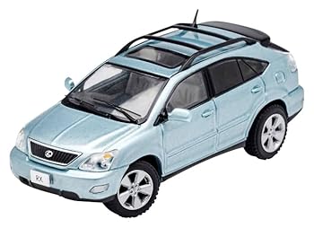 【中古】(未使用品)ゲインコーププロダクツ 1／64 Lexus RX 300 2003 シルバーブルー 完成品｜COCOHOUSE