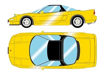 【中古】(未当て嵌める品)メイク繰り上げる EIDOLON 1／43 ホンダ NSX-R (NA1) 1992 ヘッドランプオープン インディイエローパール 遣っ付ける品