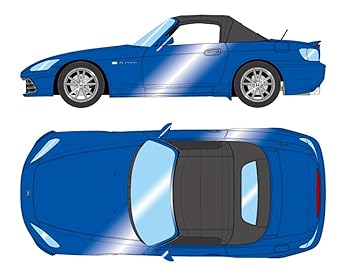 【中古】(未当てはめる品)メイク引き上げる (Make up) EIDOLON 1／18 ホンダ S2000 20th 記念日 (AP2) 2020 バミューダブルーパール 研ぎ澄ます品 EML197A