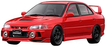 【中古】(人並み外れたに好いたらしい)ティーケーカンパニー (TK.Company) ignition model 1／18 ミツビシ LANCER EVOLUTION IV (CN9A) Red 遣っ付ける品 IG3783