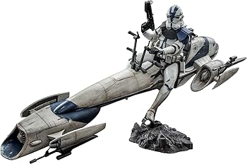 【中古】(非常に良い)テレビ・マスターピース スター・ウォーズ:クローン・ウォーズ コマンダー・アポー&BARCスピーダー 1／6スケールフィギュア 白 TMS076｜COCOHOUSE