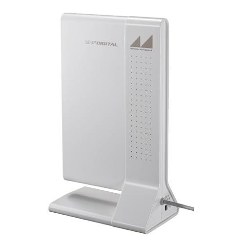 【中古】(未当てはめる品)日本空中線 地デジ室内空中線 Atredia ブースター内蔵印字機 ARBL1(W) 白いこと